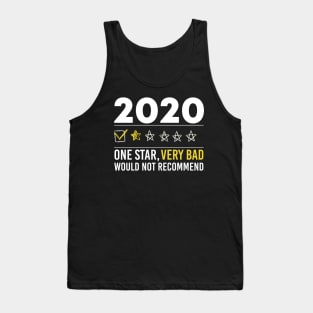 Would Not Recommend 2020 One Star Review Tank Top